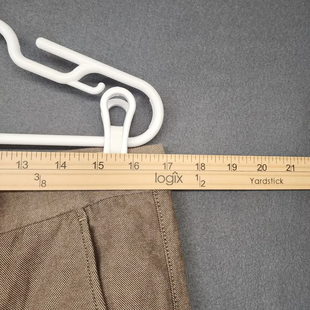 Banana Republic Kentfield Pant Men 34x30 Tan Twill Chino Trouser Tagged 35x32